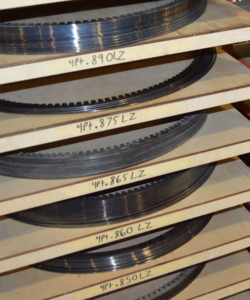 edge hardened steel rule